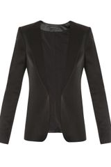 Theory Satin Tuxedo Jacket
