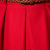 Asos Collection Asos Midi Skirt with Belt in Green (colonialgreen) - Lyst