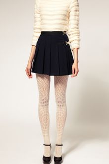 ASOS Collection Asos Crochet Lace Tights - Lyst