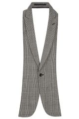 Comme Des Garçons Waistcoat Shawl Grey