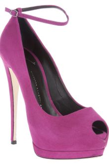 Giuseppe Zanotti Peep Toe Platform - Lyst