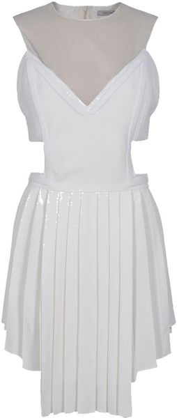 Hakaan Backless Pleat Skirt Dress - Lyst