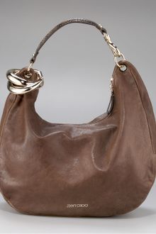 Jimmy Choo Solar Cuff Hobo, Large - Lyst