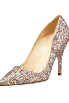 Kate Spade Licorice Glitter Pump - Lyst