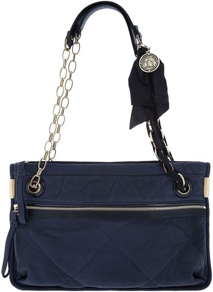 Lanvin Quilted Bag in Blue - Lyst
