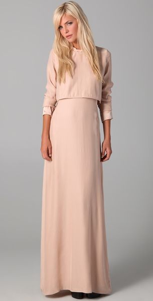 Pencey Side Cut Maxi Dress - Lyst