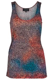 Saloni Printed Tank Top - Lyst