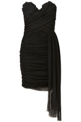 Topshop Mesh Tube Dress By Rare**