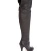 Valentino Long Studded Boot in Black - Lyst