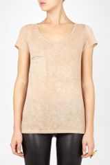 Vanessa Bruno Athé Jersey Angora T-shirt