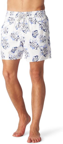  Vilebrequin Ikb Turtle Print Shorts 