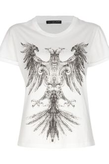 Alexander McQueen Eagle Print T-shirt - Lyst