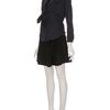 Carven Blouse in Blue (navy) - Lyst