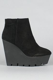 Cheap Monday The Monolit Wedge in Black Suede - Lyst