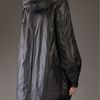 Ermanno Scervino Oversized Coat in Black - Lyst