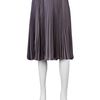 Halston Heritage Pleated Skirt in Gray (ash) - Lyst