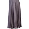 Halston Heritage Pleated Skirt in Gray (ash) - Lyst