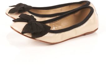 marina Marina Chiffon Bow Pumps - Lyst