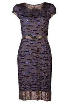 Oscar de la Renta Beaded Dress - Lyst