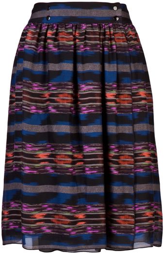  Printed Full Skirt 