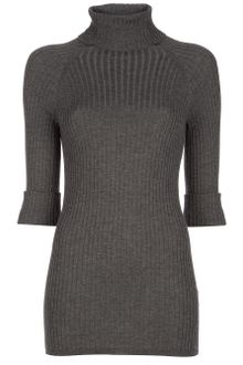 Vince Rib Turtle Neck Sweater - Lyst