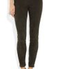 Current/elliott The Pull Up Suede Leggings in Gray - Lyst