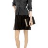 Alberta Ferretti Woolblend Jacket in Gray - Lyst