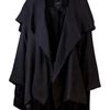 Jane Oh Hooded Cape in Black - Lyst