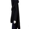 Jane Oh Hooded Cape in Black - Lyst