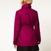 Ted Baker Wrap Collar Detail Short Wool Belted Coat in Purple - Lyst