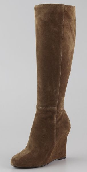 vera wang wedge booties