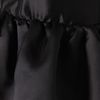 Reem Acra Silk Gazar Dress with Trimmed Hem in Black - Lyst