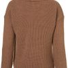 Topshop Knitted Roll Neck Jumper in Brown (camel) - Lyst
