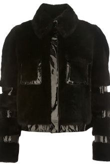Burberry Prorsum Fur Coat - Lyst