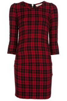 Etoile Isabel Marant Check Dress - Lyst