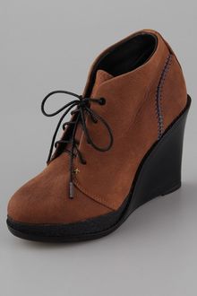 Rag & Bone Odval Desert Wedge Ii Booties - Lyst