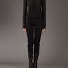 Rick Owens Blister Leather Biker Jacket in Black - Lyst