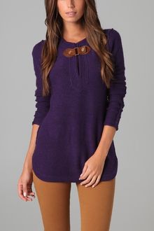 Tory Burch Mim Tunic Sweater - Lyst