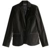Zadig & Voltaire Jacket Veroc Velvet in Black - Lyst