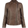 Allsaints Rally Leather Jacket in Brown (taupe) - Lyst