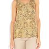 Chloé Pythonprint Silk Tank in Yellow - Lyst