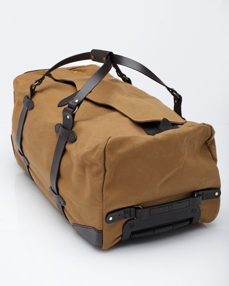Filson Large Wheeled Duffle Bag in Beige for Men (tan) | Lyst