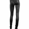Helmut Lang Leather Stretch Leggings in Black - Lyst