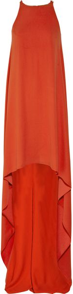 Silk-blend Crepe Gown 