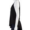 Alexander Wang Asymmetrical Drape Top in Black - Lyst