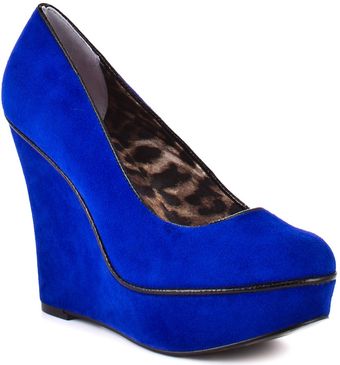 Betsey Johnson Mixxy - Blue Suede - Lyst