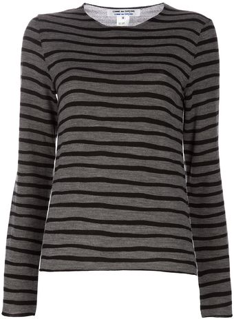 Comme Des Garçons Wool Top - Lyst
