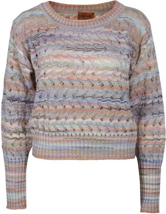 Missoni Pamela Loose-knit Sweater - Lyst