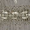 Alberta Ferretti Embroidered Tulle Gown in Gray (anthracite) - Lyst