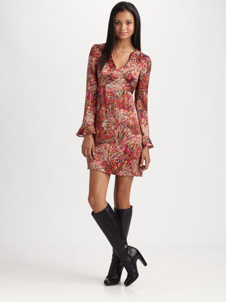Nanette Lepore Cedarwood Dress in Multicolor (multi) - Lyst